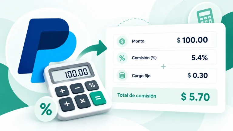 Calculadora de comisiones PayPal